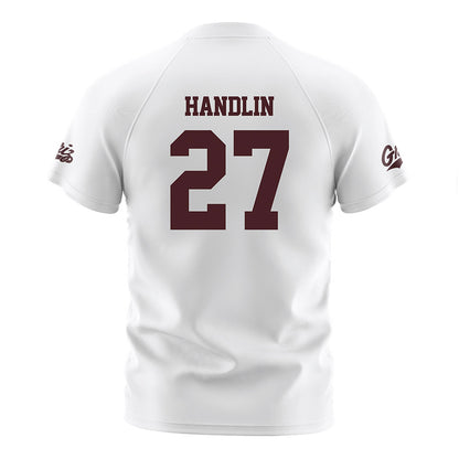 Montana - NCAA Women's Soccer : Stella Handlin - White Soccer Jersey-1