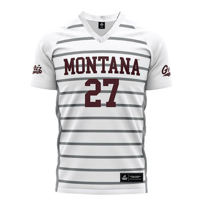Montana - NCAA Women's Soccer : Stella Handlin - White Soccer Jersey-0