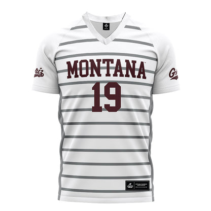 Montana - NCAA Women's Soccer : Sofia Ballesteros - White Soccer Jersey-0