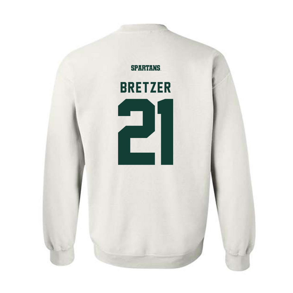 Michigan State - NCAA Women's Soccer : Eden Bretzer - Crewneck Sweatshirt-1