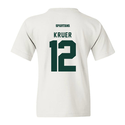 Michigan State - NCAA Women's Soccer : Mackenzie Kruer - Youth T-Shirt-1