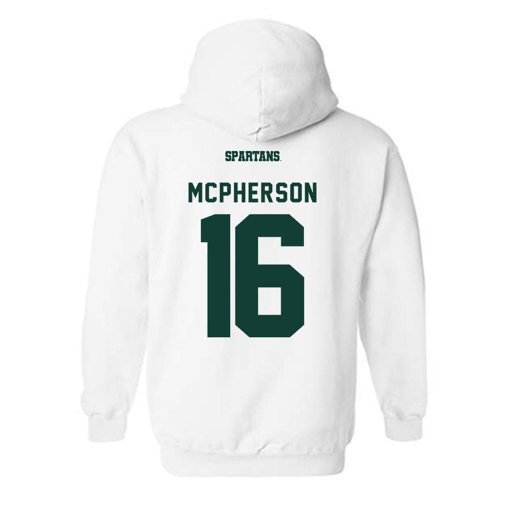Michigan State - NCAA Women's Soccer : Kaleigh Mcpherson - Hooded Sweatshirt-1