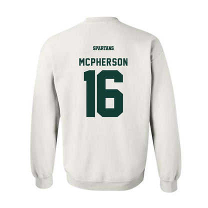 Michigan State - NCAA Women's Soccer : Kaleigh Mcpherson - Crewneck Sweatshirt-1