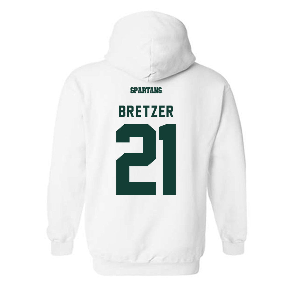 Michigan State - NCAA Women's Soccer : Eden Bretzer - Hooded Sweatshirt-1