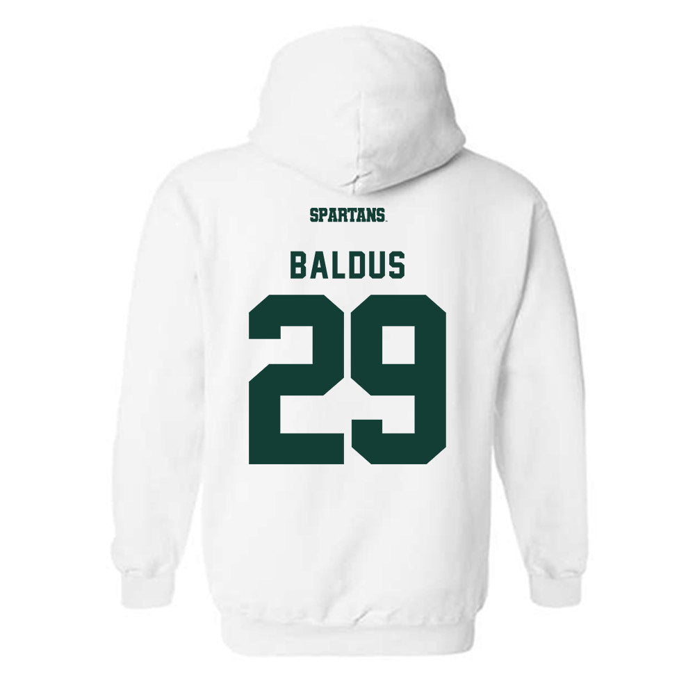 Michigan State - NCAA Women's Soccer : Addison Baldus - Hooded Sweatshirt-1