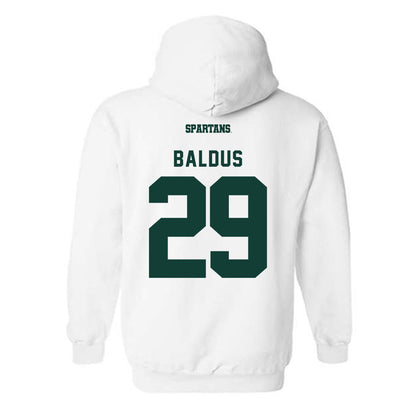 Michigan State - NCAA Women's Soccer : Addison Baldus - Hooded Sweatshirt-1