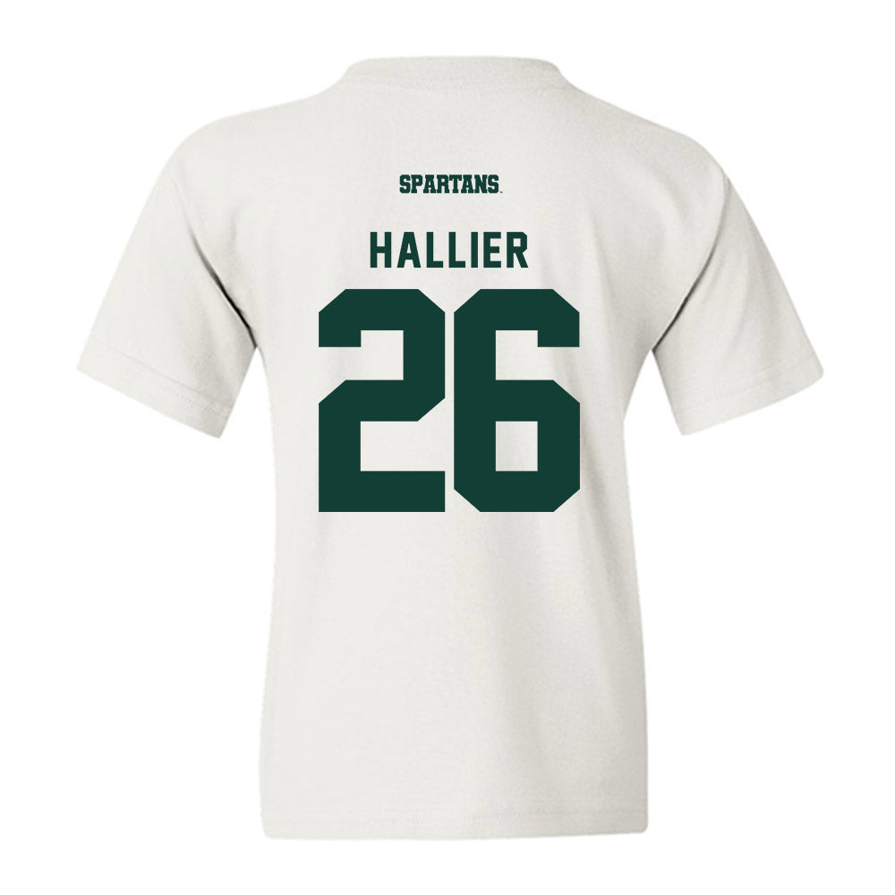 Michigan State - NCAA Women's Soccer : Mimi Hallier - Youth T-Shirt-1