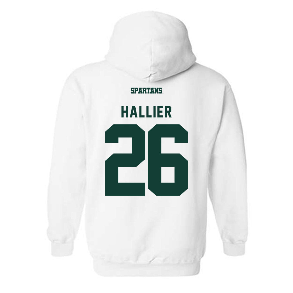 Michigan State - NCAA Women's Soccer : Mimi Hallier - Hooded Sweatshirt-1