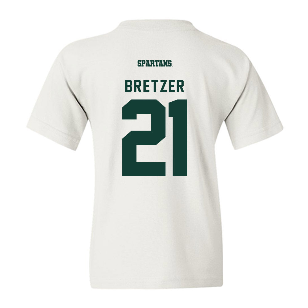 Michigan State - NCAA Women's Soccer : Eden Bretzer - Youth T-Shirt-1