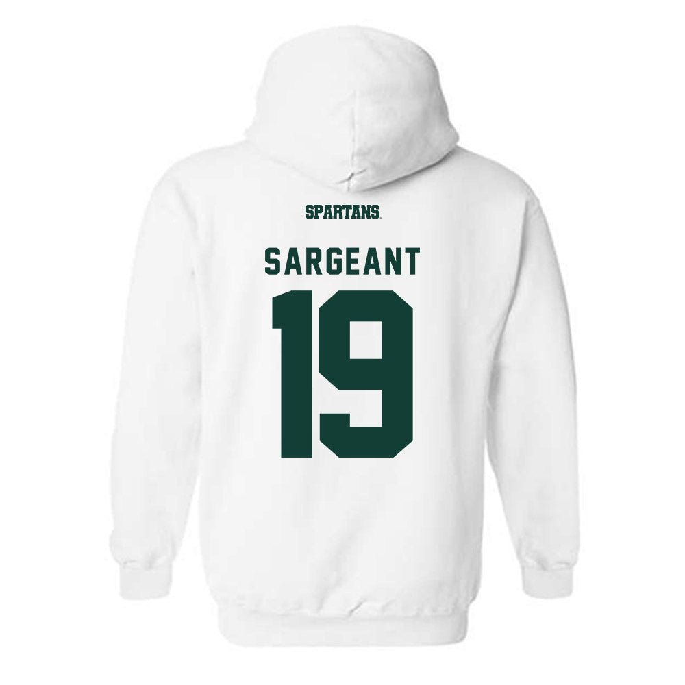 Michigan State - NCAA Women's Soccer : Emerson Sargeant - Hooded Sweatshirt-1