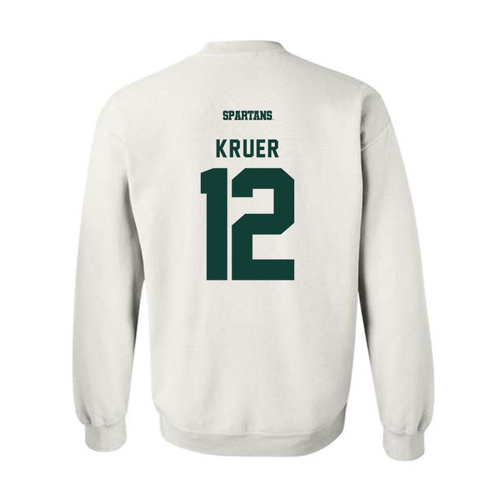 Michigan State - NCAA Women's Soccer : Mackenzie Kruer - Crewneck Sweatshirt-1