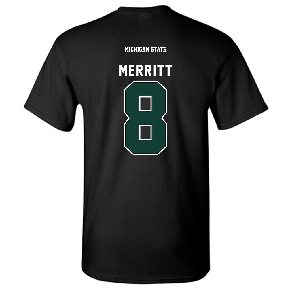 Michigan State - NCAA Men's Soccer : Miles Merritt - Generic Shersey T-Shirt-1
