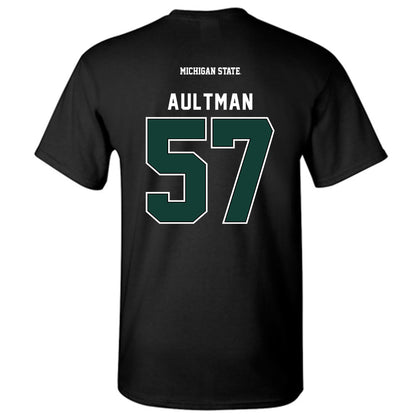 Michigan State - NCAA Football : Hudson Aultman - Generic Shersey T-Shirt-1