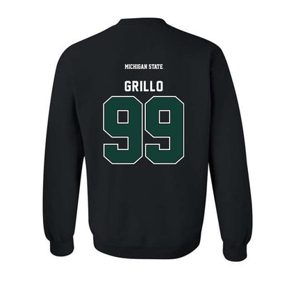 Michigan State - NCAA Softball : Sophia Grillo - Generic Shersey Crewneck Sweatshirt-1