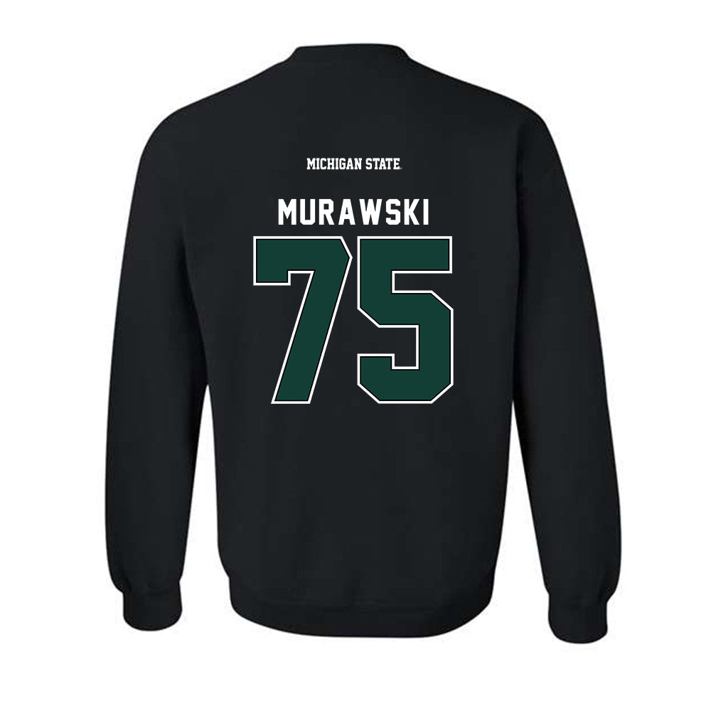 Michigan State - NCAA Football : Benjamin Murawski - Generic Shersey Crewneck Sweatshirt-1