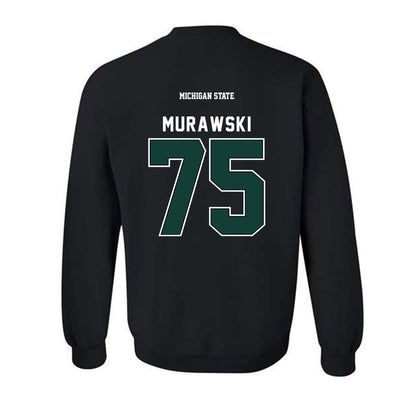 Michigan State - NCAA Football : Benjamin Murawski - Generic Shersey Crewneck Sweatshirt-1
