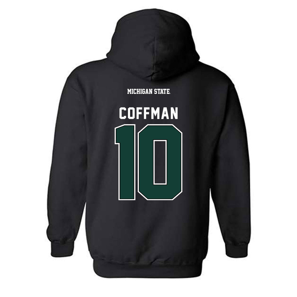 Michigan State - NCAA Football : Kayd Coffman - Generic Shersey Hooded Sweatshirt-1