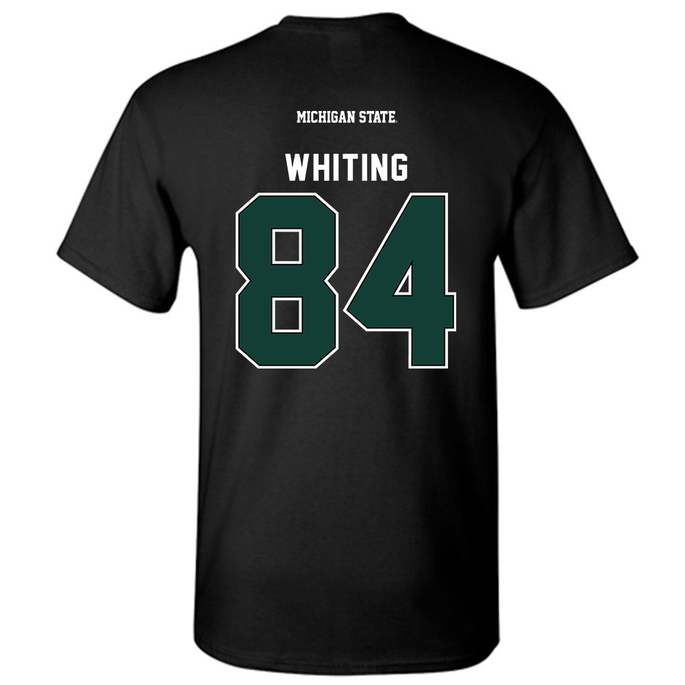Michigan State - NCAA Football : Eddie Whiting - Generic Shersey T-Shirt-1