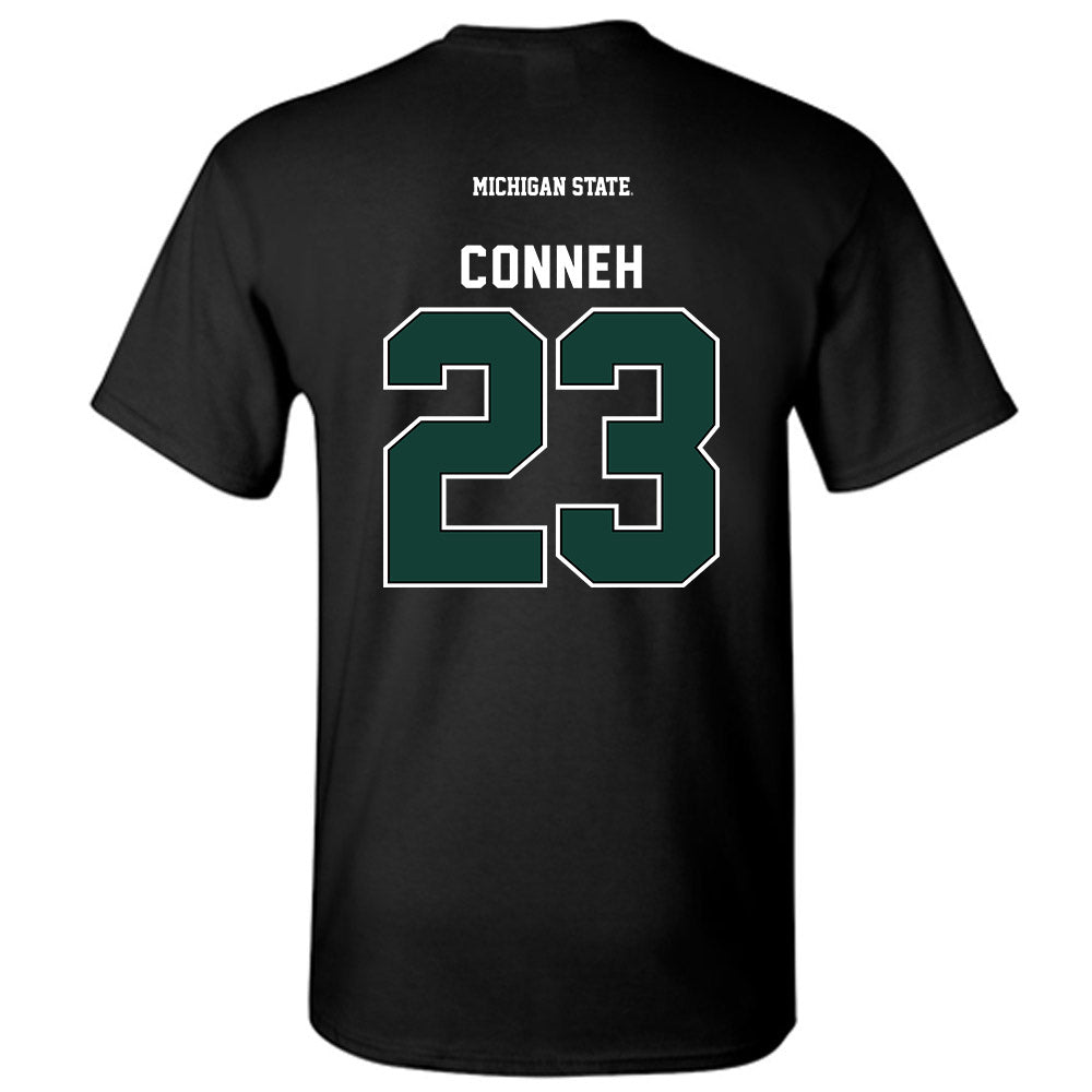 Michigan State - NCAA Men's Soccer : Leo Conneh - Generic Shersey T-Shirt-1