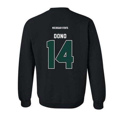 Michigan State - NCAA Men's Soccer : Dominic Dono - Generic Shersey Crewneck Sweatshirt-1