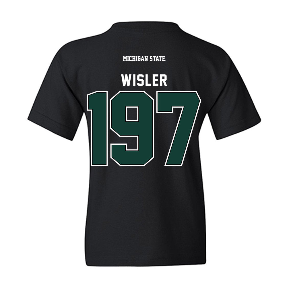 Michigan State - NCAA Wrestling : Kael Wisler - Generic Shersey Youth T-Shirt-1