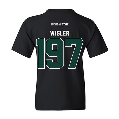 Michigan State - NCAA Wrestling : Kael Wisler - Generic Shersey Youth T-Shirt-1