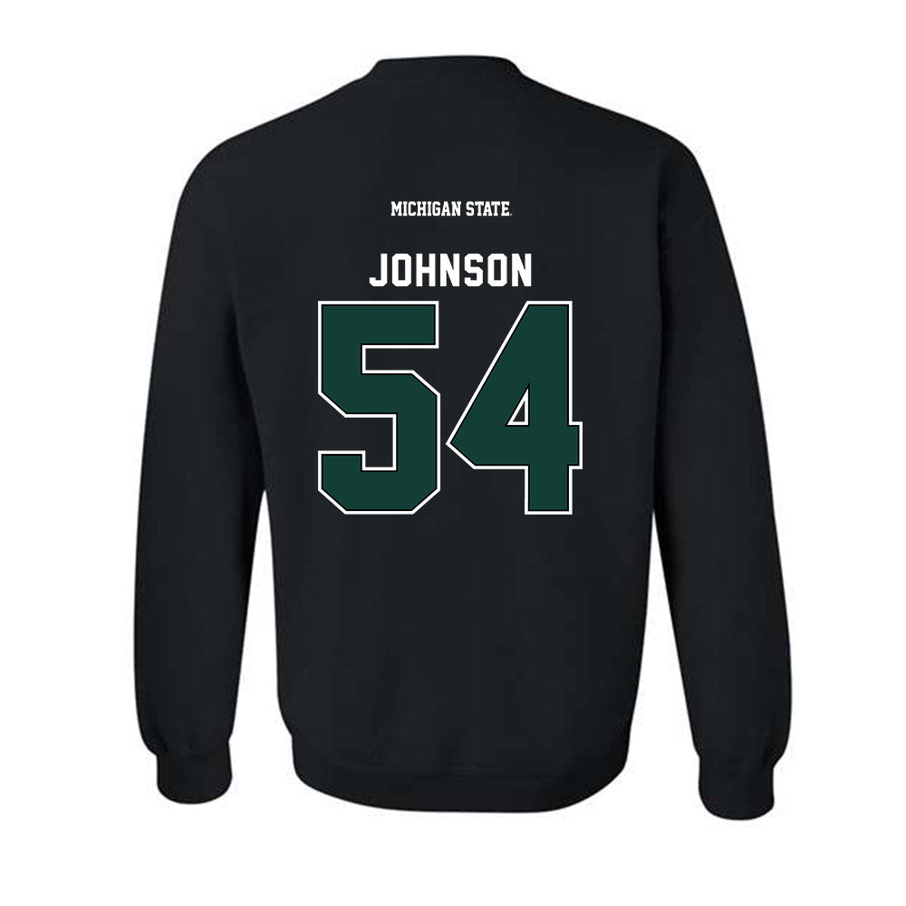 Michigan State - NCAA Football : Antonio Johnson - Generic Shersey Crewneck Sweatshirt-1