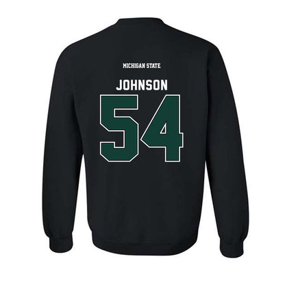 Michigan State - NCAA Football : Antonio Johnson - Generic Shersey Crewneck Sweatshirt-1