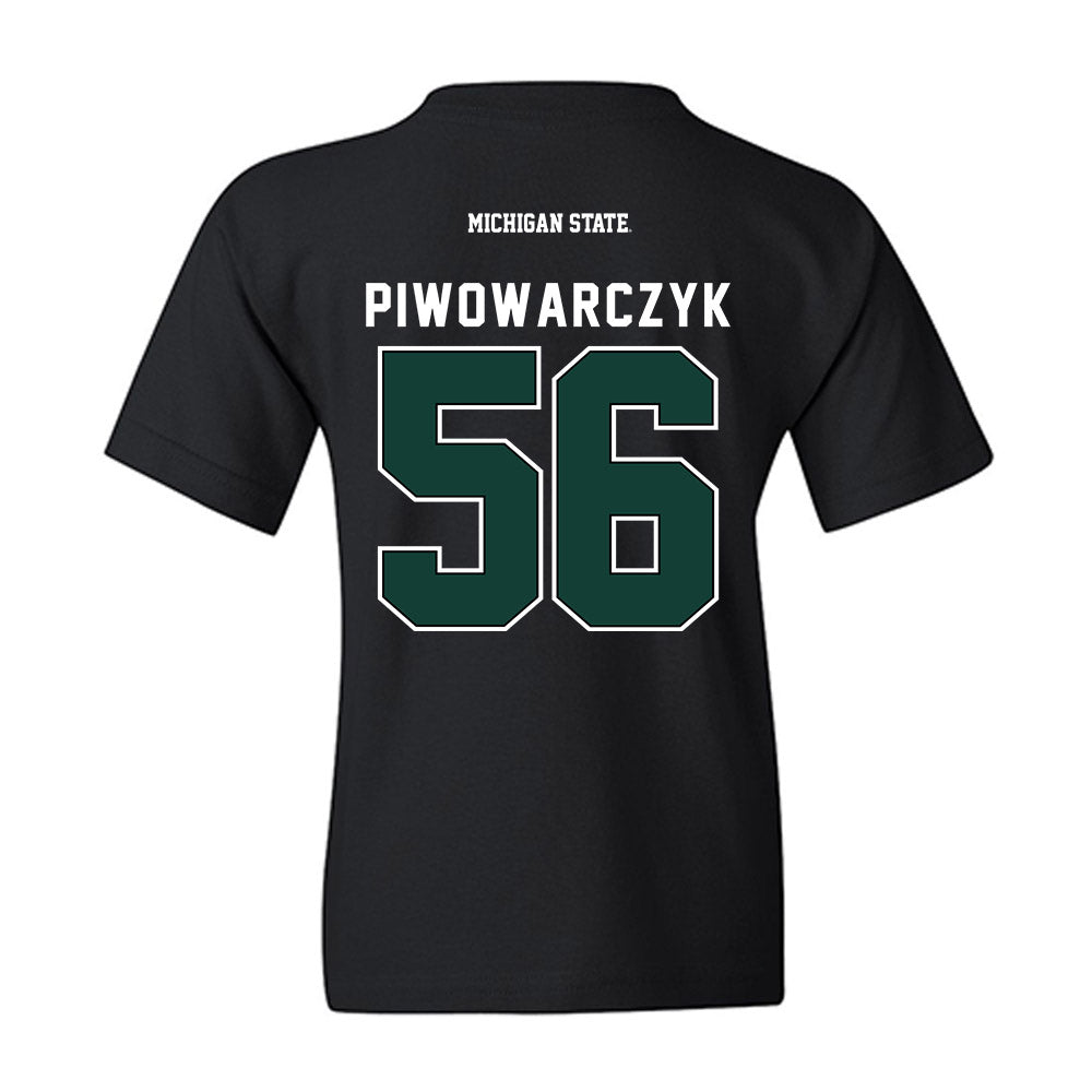 Michigan State - NCAA Football : Chris Piwowarczyk - Generic Shersey Youth T-Shirt-1