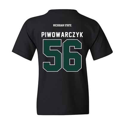 Michigan State - NCAA Football : Chris Piwowarczyk - Generic Shersey Youth T-Shirt-1