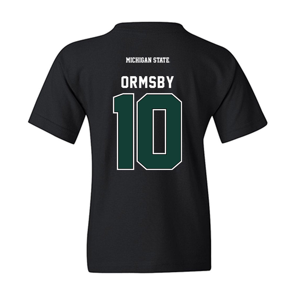 Michigan State - NCAA Women's Volleyball : Leela Ormsby - Generic Shersey Youth T-Shirt-1