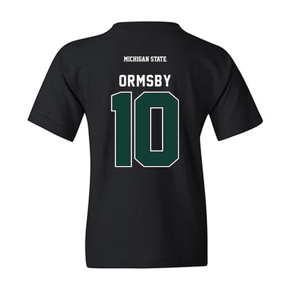 Michigan State - NCAA Women's Volleyball : Leela Ormsby - Generic Shersey Youth T-Shirt-1