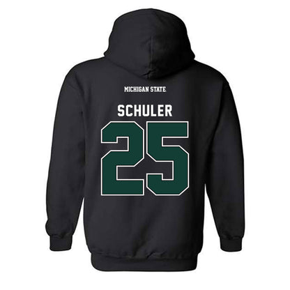 Michigan State - NCAA Softball : Jacey Schuler - Generic Shersey Hooded Sweatshirt-1