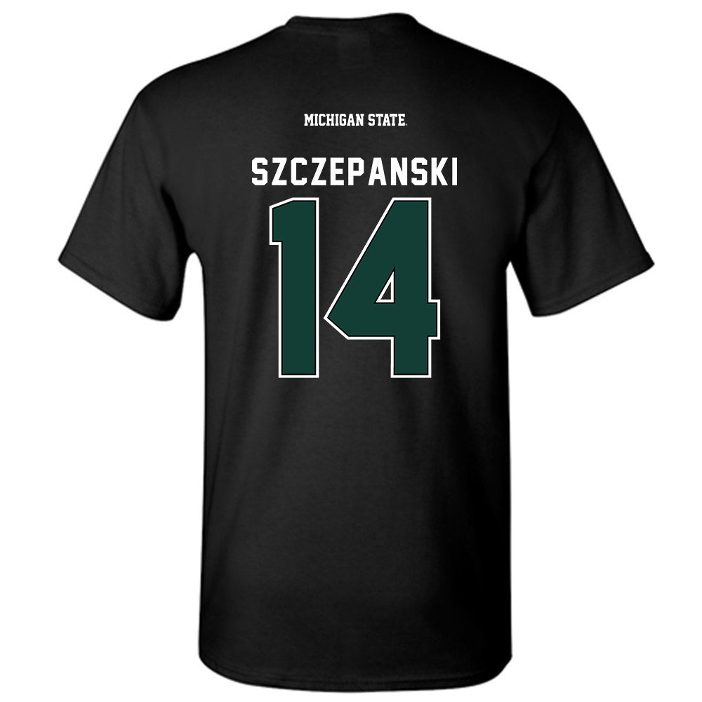 Michigan State - NCAA Baseball : Tommy Szczepanski - T-Shirt-1