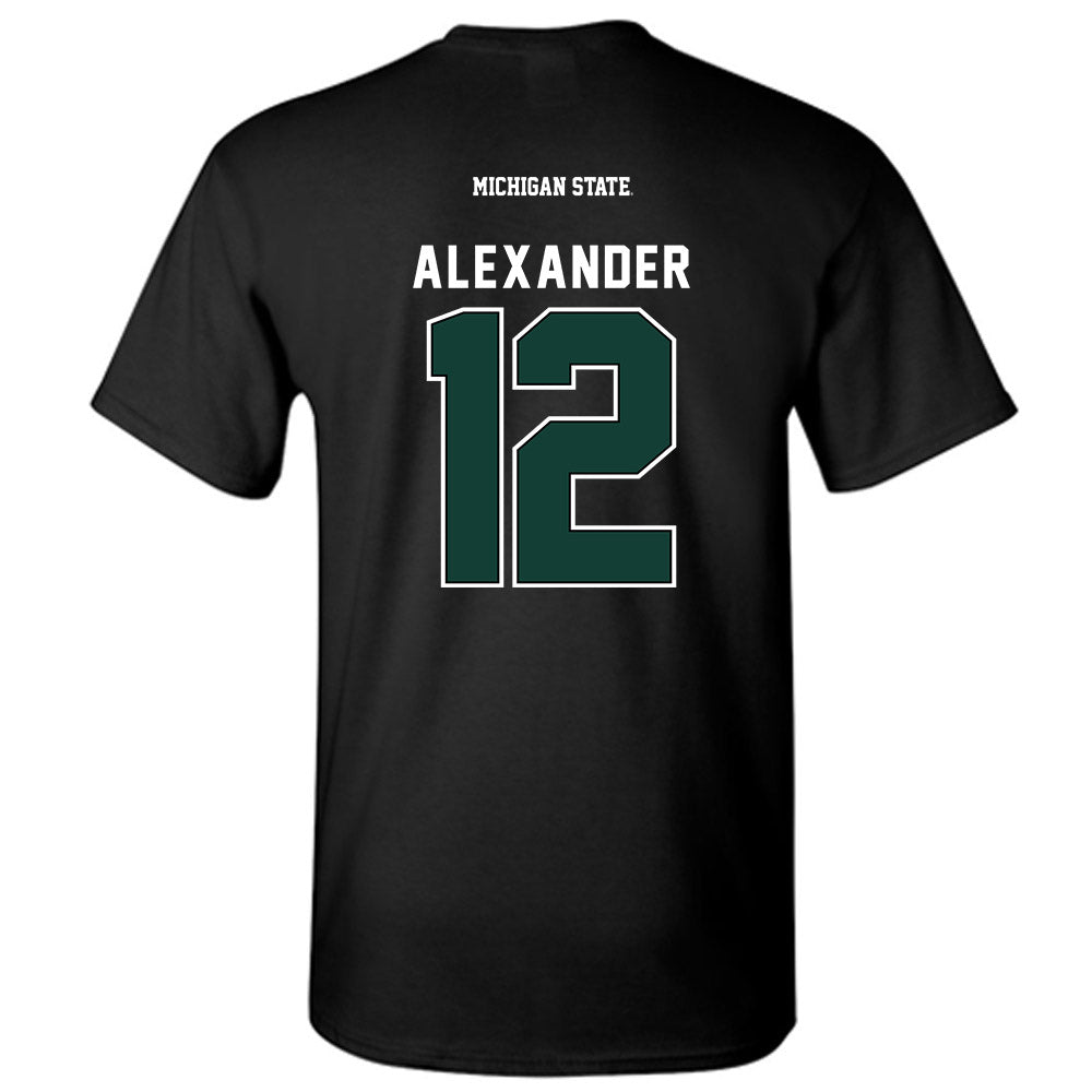 Michigan State - NCAA Women's Basketball : Isa Alexander - Generic Shersey T-Shirt-1