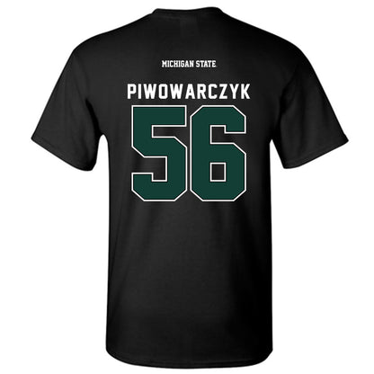 Michigan State - NCAA Football : Chris Piwowarczyk - Generic Shersey T-Shirt-1