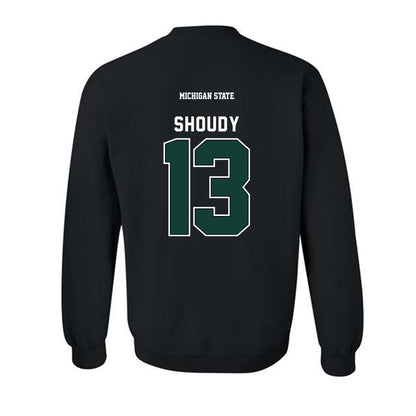 Michigan State - NCAA Men's Ice Hockey : Tiernan Shoudy - Crewneck Sweatshirt