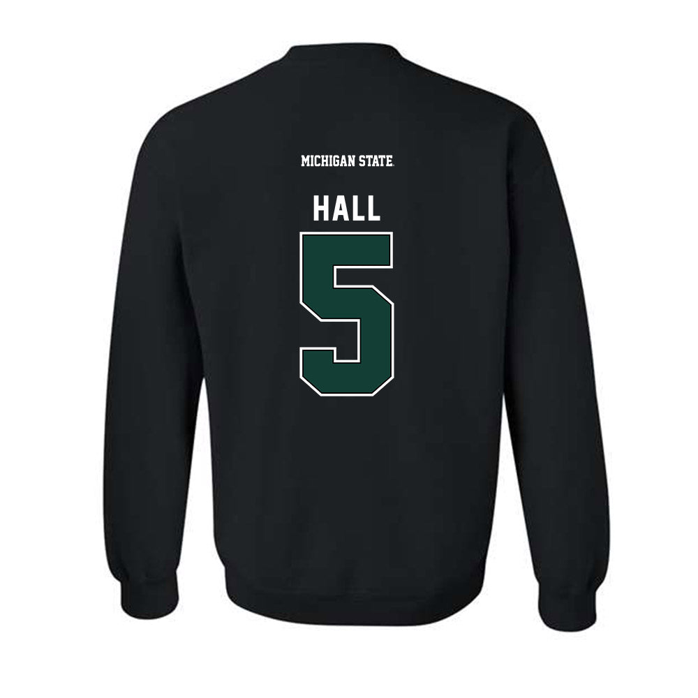 Michigan State - NCAA Football : Jordan Hall - Crewneck Sweatshirt