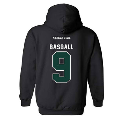 Michigan State - NCAA Men's Ice Hockey : Matthew Basgall - Hooded Sweatshirt