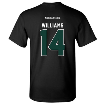 Michigan State - NCAA Football : Bryson Williams - Generic Shersey T-Shirt-1