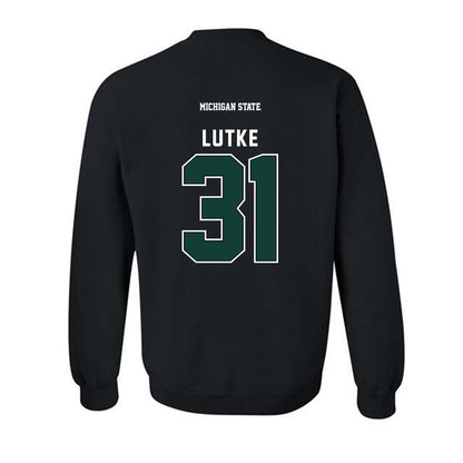 Michigan State - NCAA Women's Soccer : Ava Lutke - Generic Shersey Crewneck Sweatshirt-1
