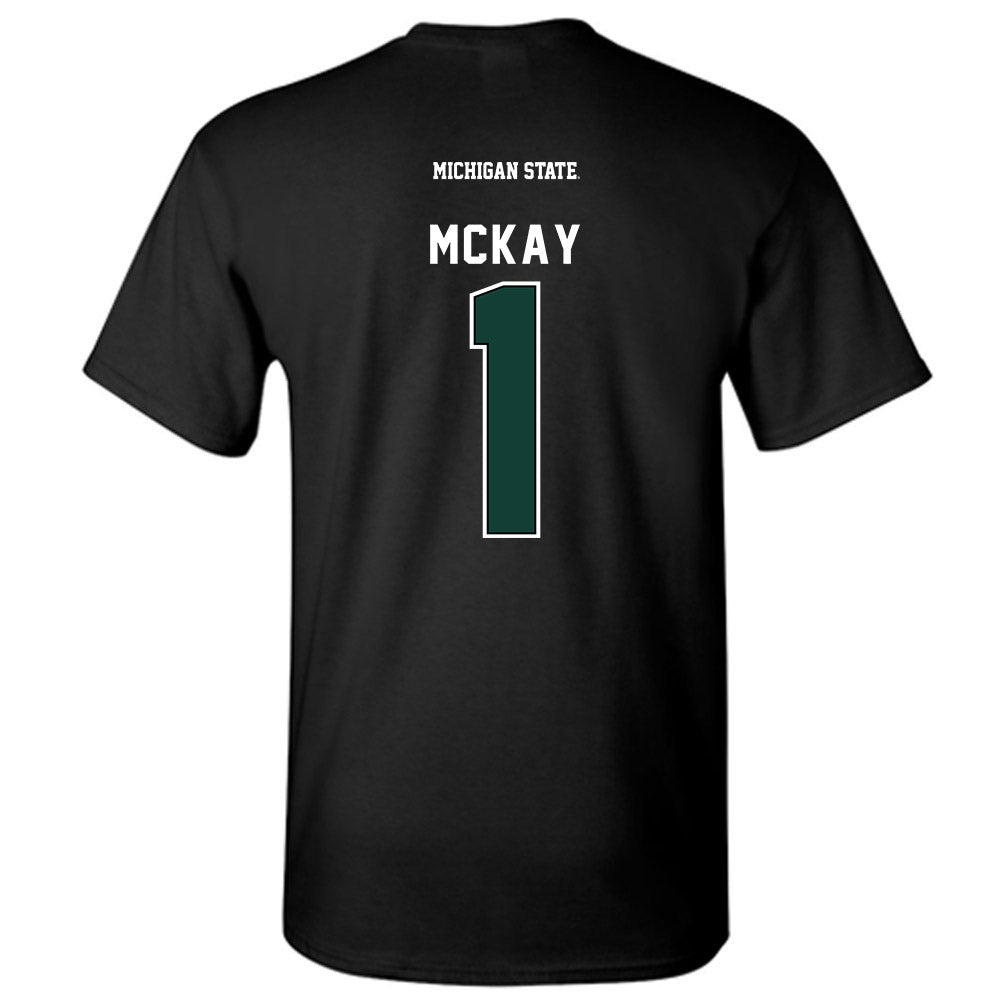 Michigan State - NCAA Baseball : Ryan McKay - Generic Shersey T-Shirt-1