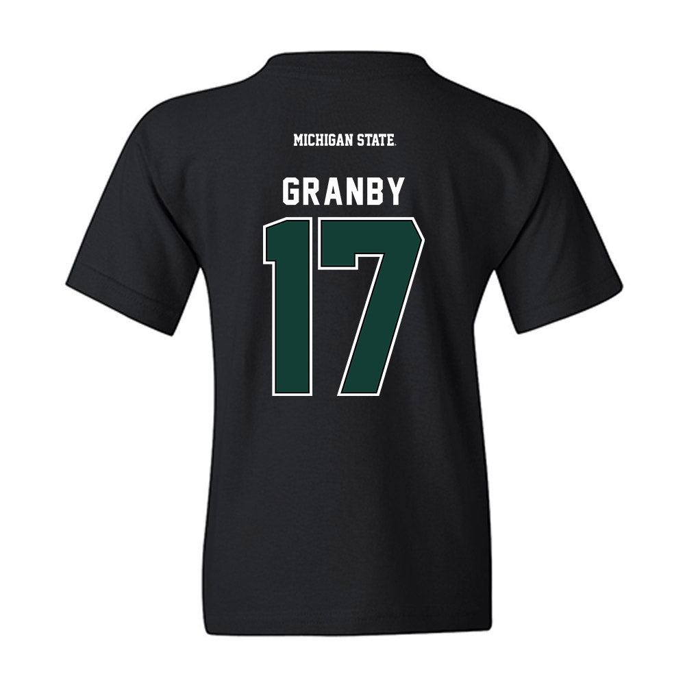 Michigan State - NCAA Football : Jonathan Granby - Generic Shersey Youth T-Shirt-1