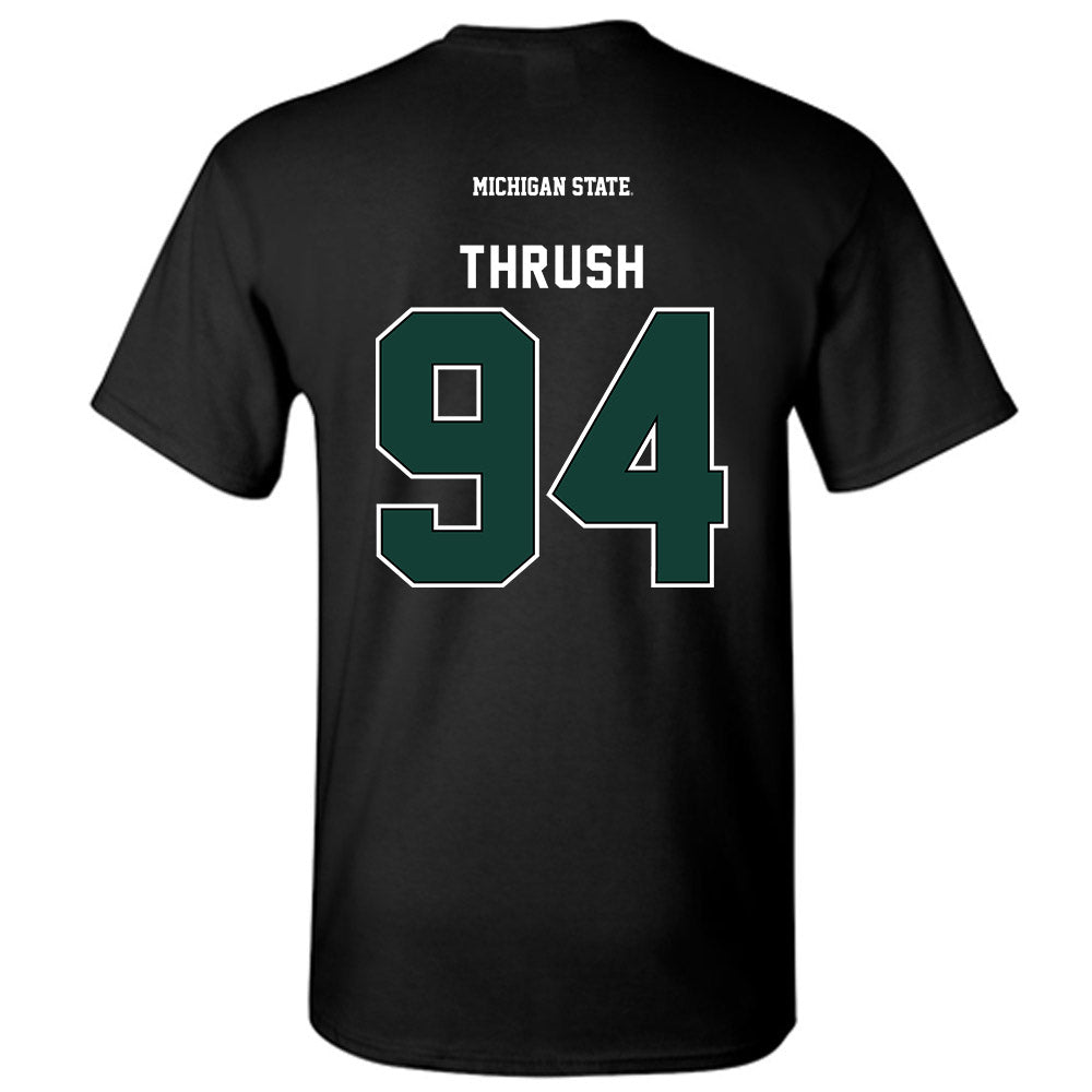 Michigan State - NCAA Football : Cal Thrush - T-Shirt-1