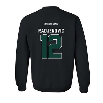 Michigan State - NCAA Men's Tennis : Vuk Radjenovic - Generic Shersey Crewneck Sweatshirt-1