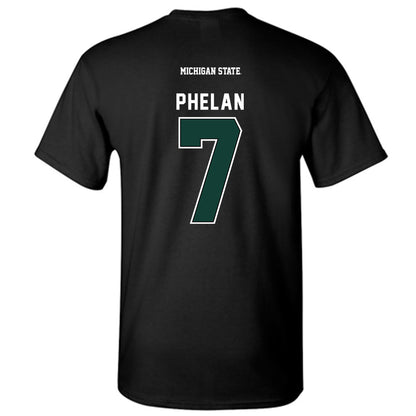 Michigan State - NCAA Men's Soccer : Aidan Phelan - Generic Shersey T-Shirt-1