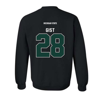 Michigan State - NCAA Football : Zion Gist - Generic Shersey Crewneck Sweatshirt-1
