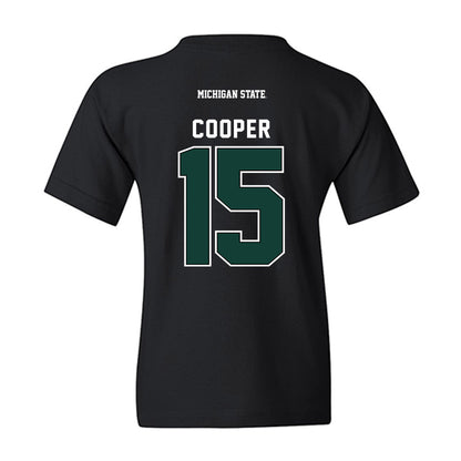 Michigan State - NCAA Men's Basketball : Carson Cooper - Generic Shersey Youth T-Shirt-1