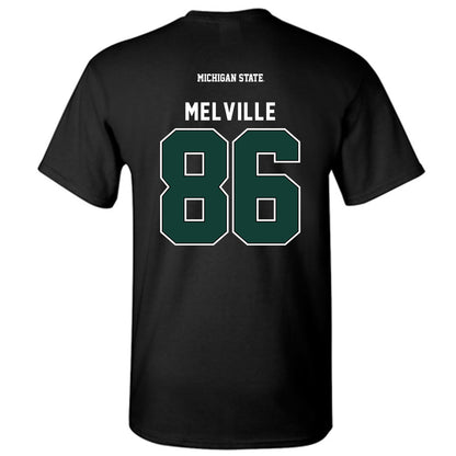 Michigan State - NCAA Football : Ethan Melville - Generic Shersey T-Shirt-1