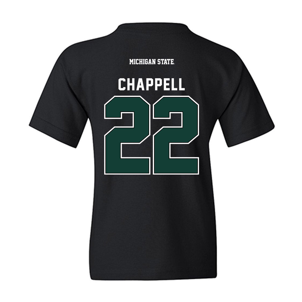 Michigan State - NCAA Football : Tyran Chappell - Generic Shersey Youth T-Shirt-1